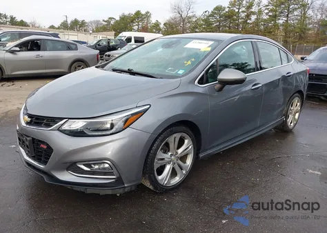 2018 Chevrolet Cruze Premier Auto из США, поврежденный, VIN 1G1BF5SM7J7120139